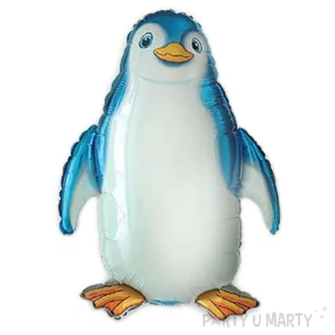 balon foliowy pingwin niebieski flexmetal 14 shp