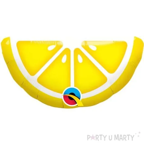 balon foliowy plasterek cytryny qualatex 14 shp