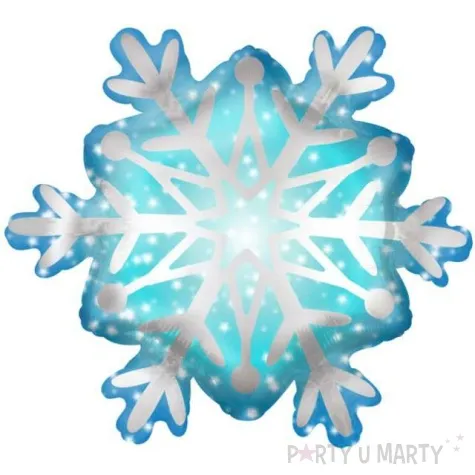 balon foliowy platek sniegu amscan 24 shp