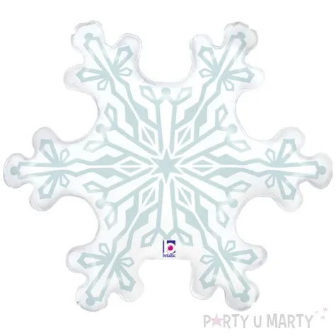 balon foliowy platek sniegu betallic 14 shp