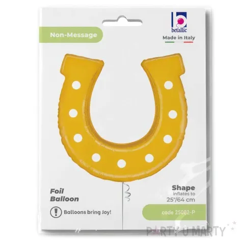 balon foliowy podkowa zloty grabo 25 shp