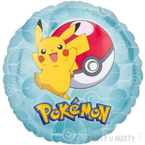 balon foliowy pokemon pikachu amscan 18 rnd