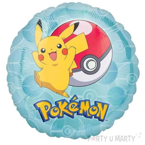 balon foliowy pokemon pikachu amscan 9 rnd