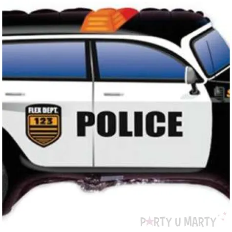 balon foliowy policyjny radiowoz flexmetal 24 shp