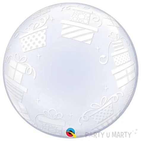 balon foliowy prezenty qualatex bubbles 24 orb