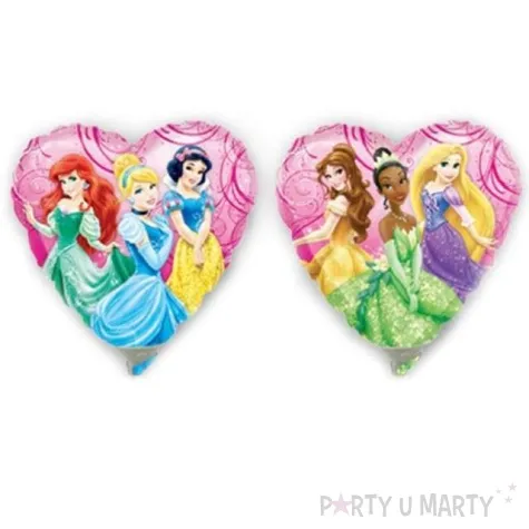 balon foliowy princess garden heart amscan 9 hrt