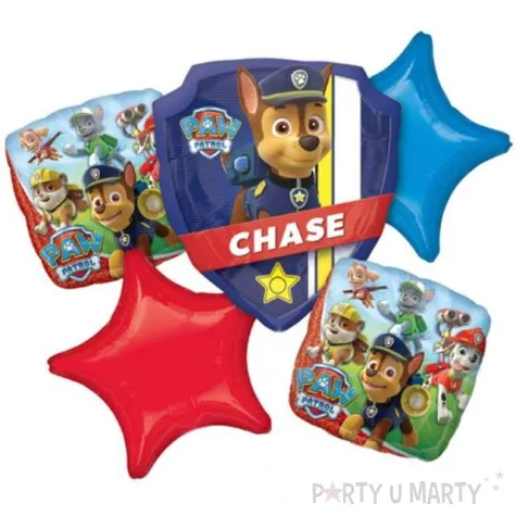 balon foliowy psi patrol amscan zestaw