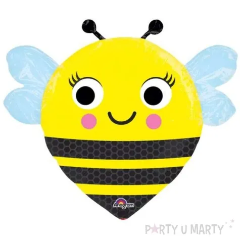 balon foliowy pszczolka usmiechnieta amscan 14 shp