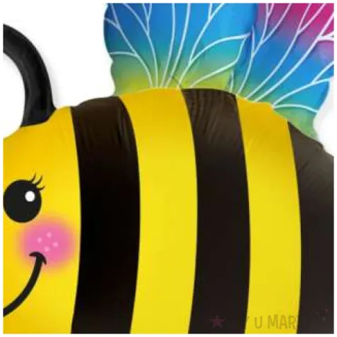 balon foliowy pszczolka wesola kolorowa flexmetal 24 shp