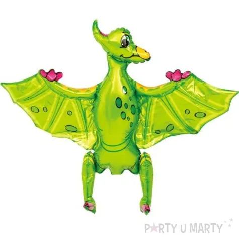 balon foliowy pterodaktyl zielony partypal 31 shp