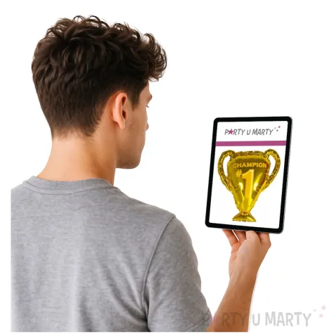 balon foliowy puchar champion nr 1 zloty arpex 21 shp