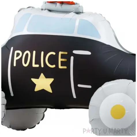 balon foliowy radiowoz stojacy partydeco 35 shp