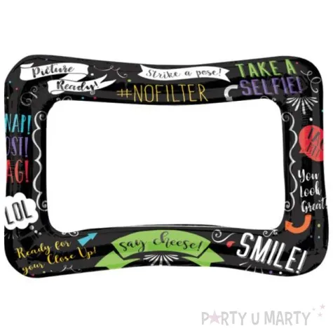 balon foliowy ramka do zdjec frame amscan 23 shp