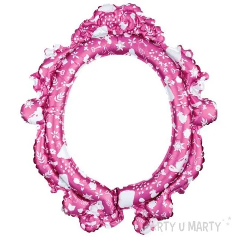balon foliowy ramka ksiezniczki princess rozowy amscan 25 shp