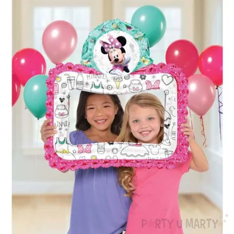 balon foliowy ramka selfie z myszka minnie amscan 29 shp