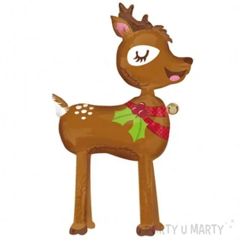balon foliowy renifer brazowy amscan 54 awk