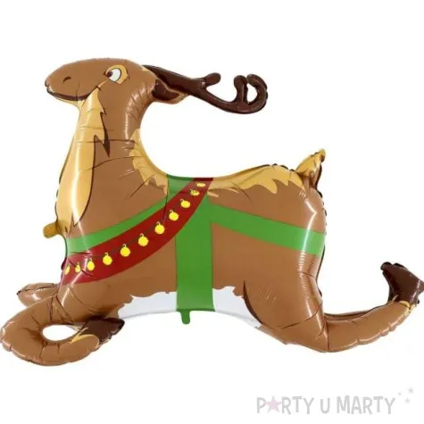 balon foliowy renifer sanie mikolaja grabo 43 shp