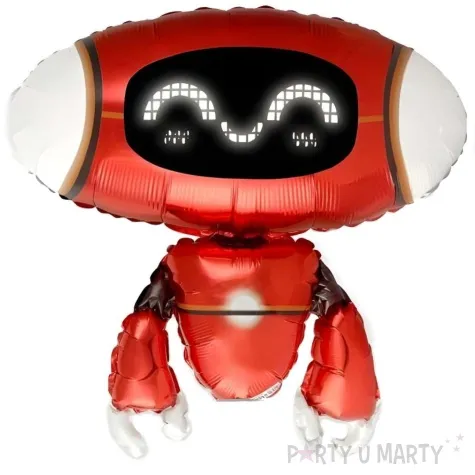 balon foliowy robot czerwony flexmetal 14 shp