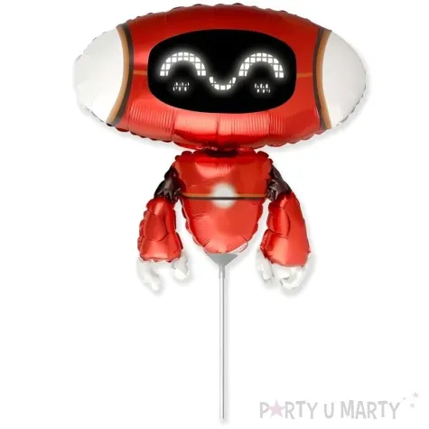 balon foliowy robot czerwony flexmetal 14 shp