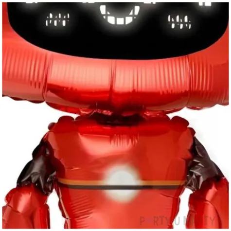 balon foliowy robot czerwony flexmetal 14 shp