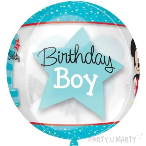 balon foliowy roczek myszka miki amscan 16 orb