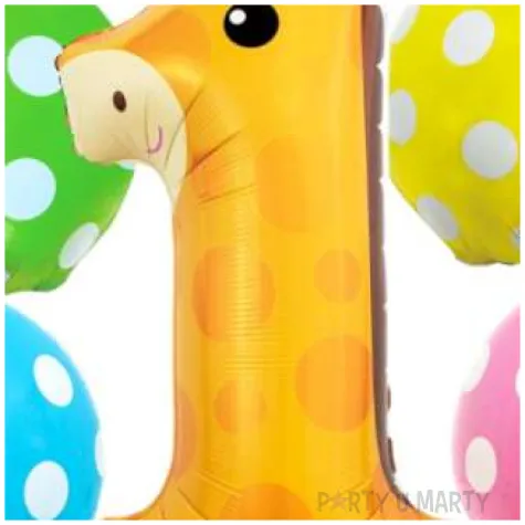 balon foliowy roczek zyrafa godan zestaw