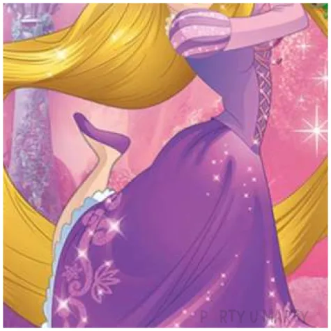 balon foliowy roszpunka amscan 17 sqr