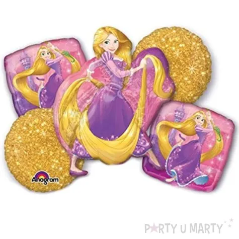 balon foliowy roszpunka amscan zestaw