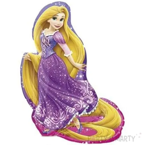 balon foliowy roszpunka fioletowy amscan 16 shp