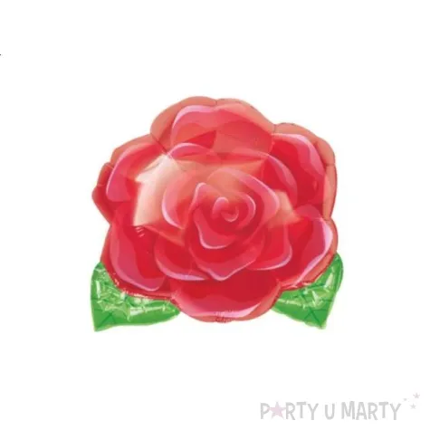 balon foliowy roza czerwony qualatex 18 shp