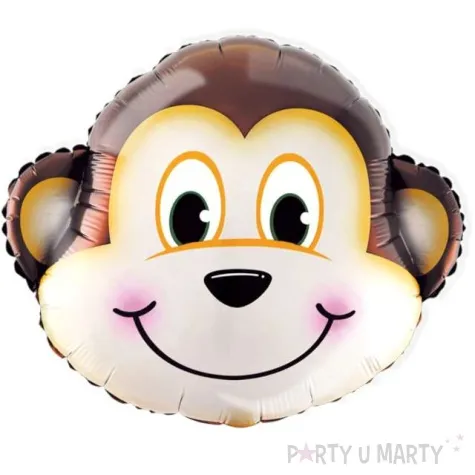 balon foliowy safari malpka partypal 12 shp