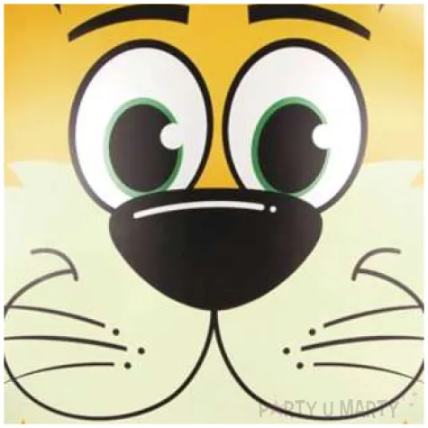 balon foliowy safari tygrys partypal 12 shp