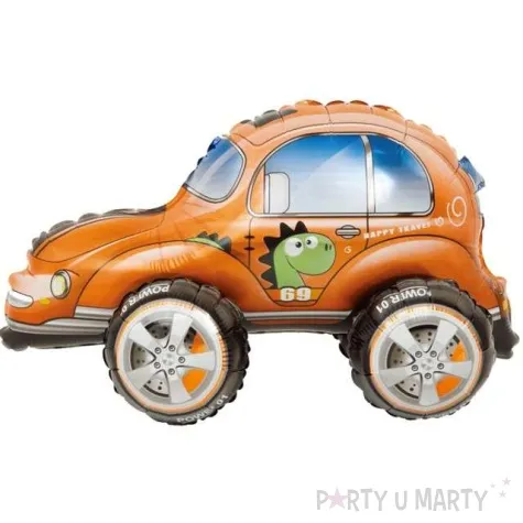 balon foliowy samochod garbus pomaranczowy partypal 22 shp