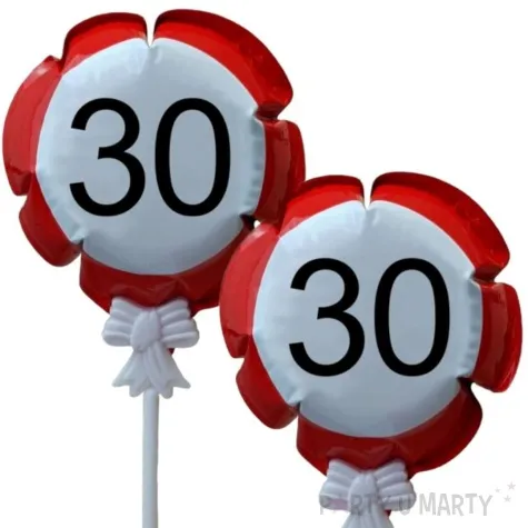 balon foliowy samopompujacy 30 urodziny traffic top ten 3 rnd