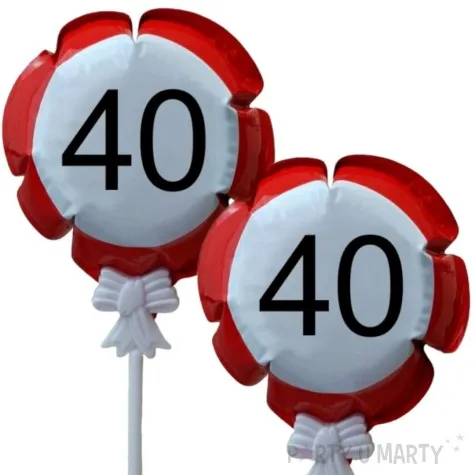 balon foliowy samopompujacy 40 urodziny traffic top ten 3 rnd