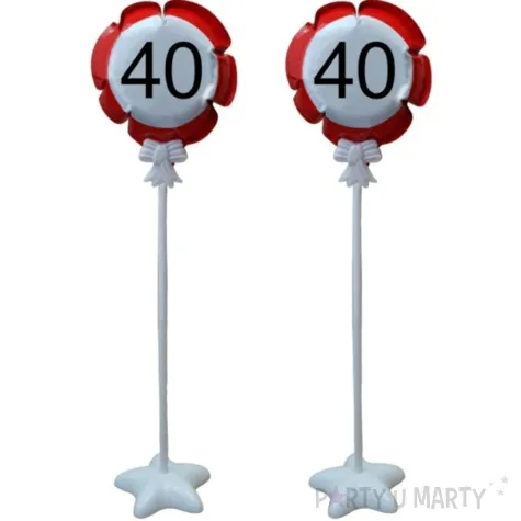 balon foliowy samopompujacy 40 urodziny traffic top ten 3 rnd