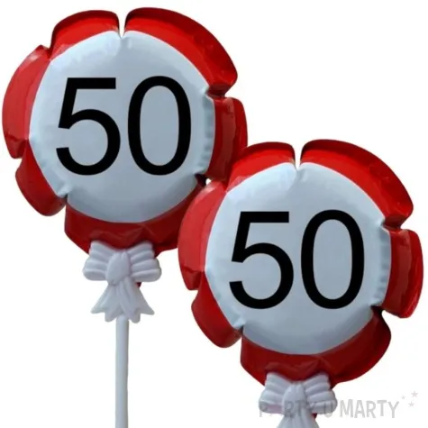 balon foliowy samopompujacy 50 urodziny traffic top ten 3 rnd