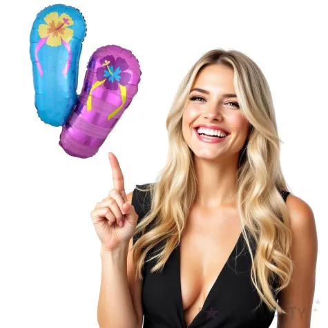 balon foliowy sandaly japonki amscan 33 shp