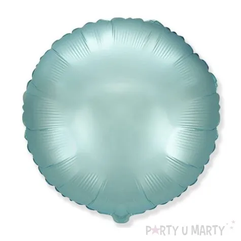 balon foliowy satynowy jasnoniebieski flexmetal 18 rnd