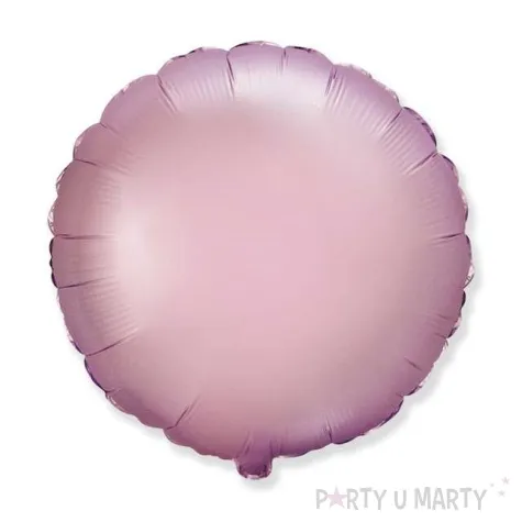 balon foliowy satynowy liliowy flexmetal 18 rnd