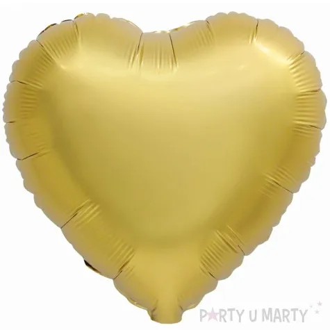 balon foliowy serce beauty and charm zloty godan 18 hrt