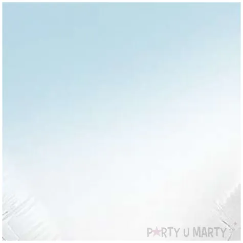 balon foliowy serce bialo blekitny flexmetal 18 hrt