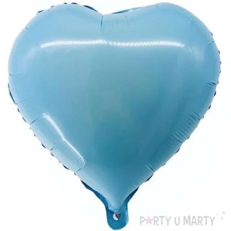 balon foliowy serce blekitny godan 18 hrt