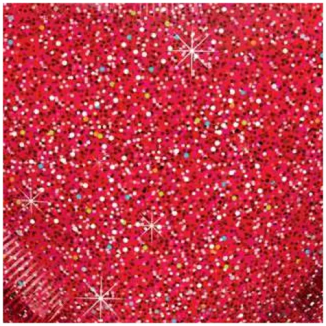 balon foliowy serce brokatowe czerwone qualatex 20 hrt