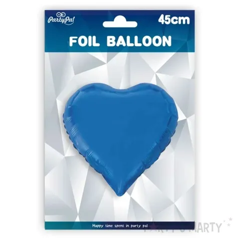 balon foliowy serce chabrowy partypal 18 hrt