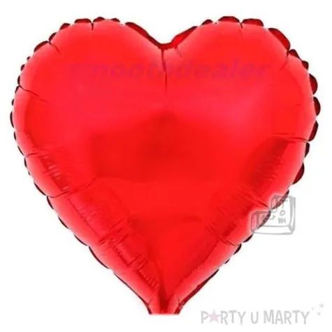 balon foliowy serce classic czerwony flexmetal 32 hrt