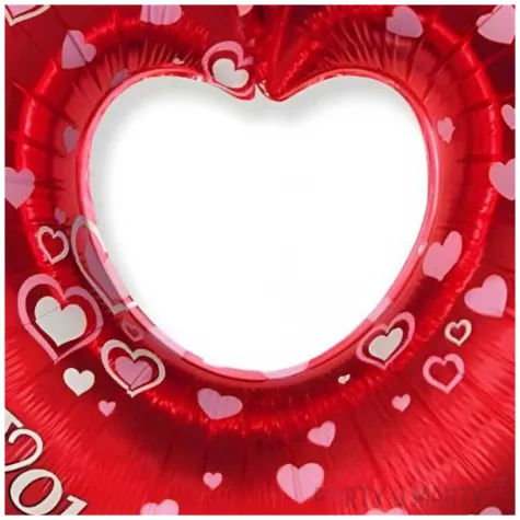 balon foliowy serce czerwony flexmetal 14 hrt