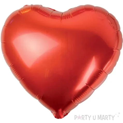 balon foliowy serce czerwony godan 18 hrt