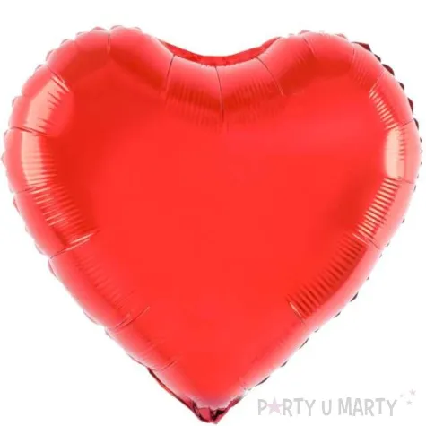 balon foliowy serce czerwony partypal 18 hrt
