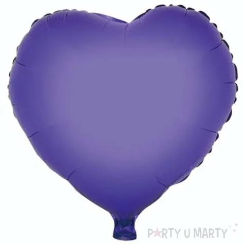 balon foliowy serce fioletowy godan 18 hrt